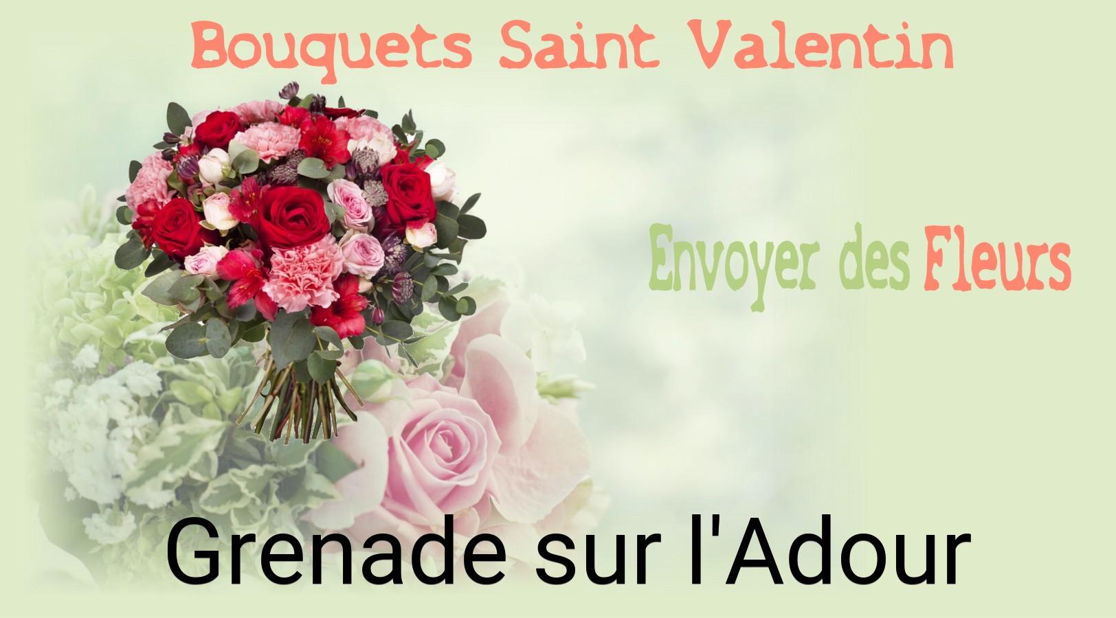Roses de Saint-Valentin livrées à Grenade-sur-l'Adour